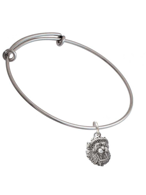 Small Lion - Mascot Charm Bangle Bracelet