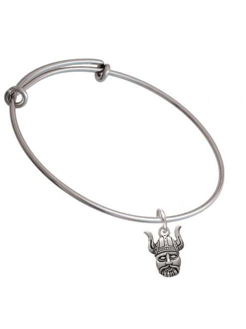 Small Viking - Mascot Charm Bangle Bracelet