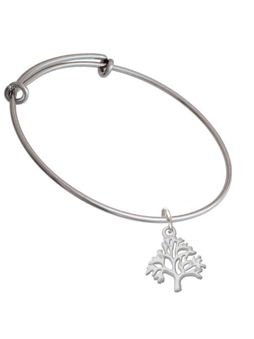 Medium Tree of Life Charm Bangle Bracelet