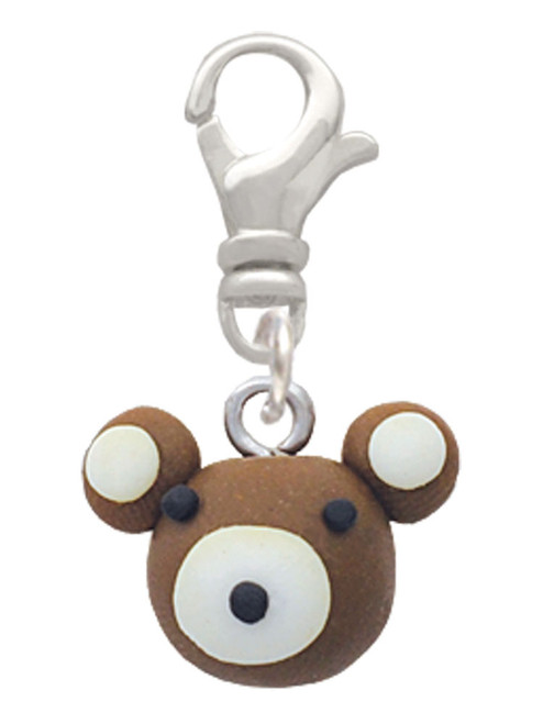 Fimo Clay Teddy Bear Clip On Charm