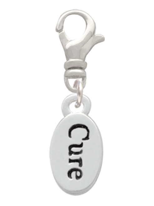 Cure in oval Clip On Charm