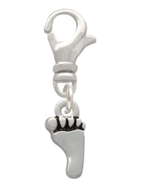 Small Bare Feet Clip On Charm