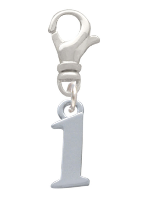 Number - 1 - Clip On Charm
