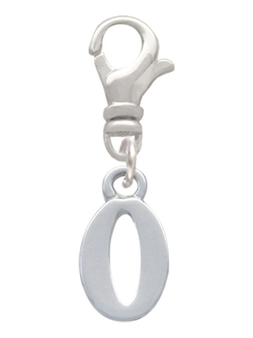 Number - 0 - Clip On Charm