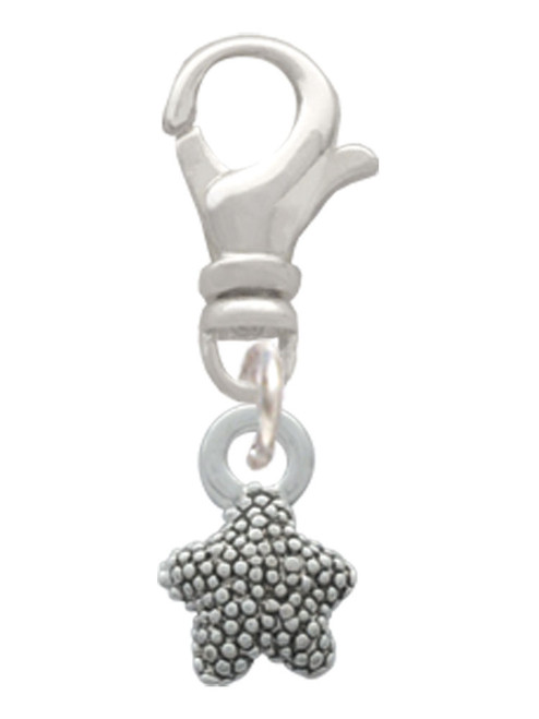 Mini Starfish Two Sided Clip On Charm