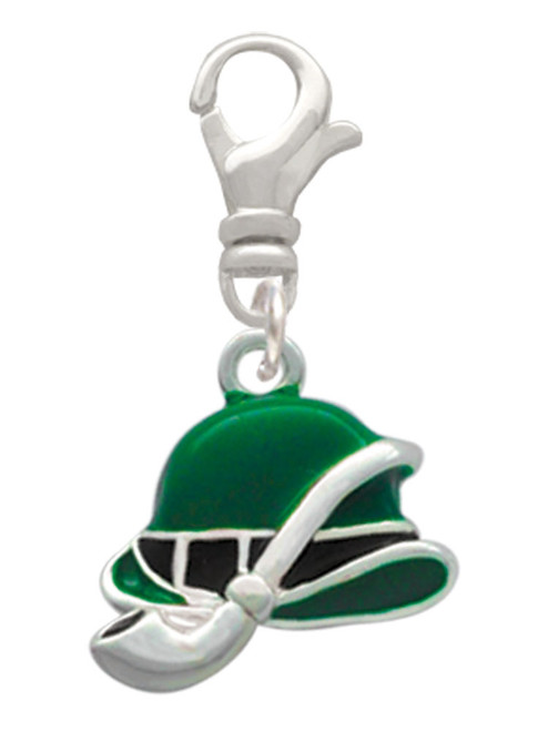 Derby Hat with Pipe Clip On Charm