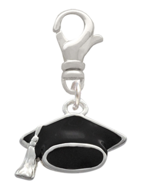 Graduation Cap Clip On Charm