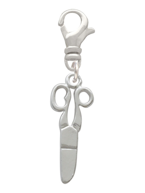 Scissors Clip On Charm