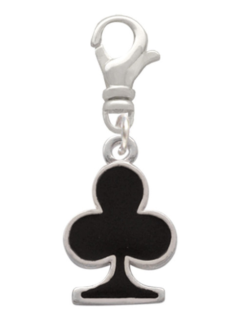 Card Suit - Club Clip On Charm