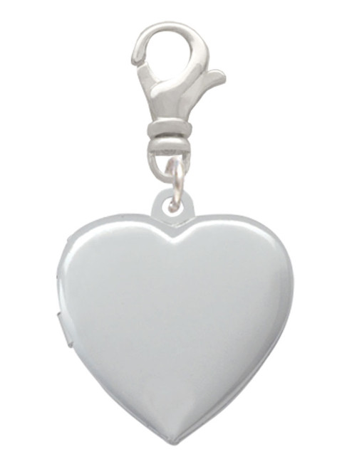 Heart Locket Clip On Charm