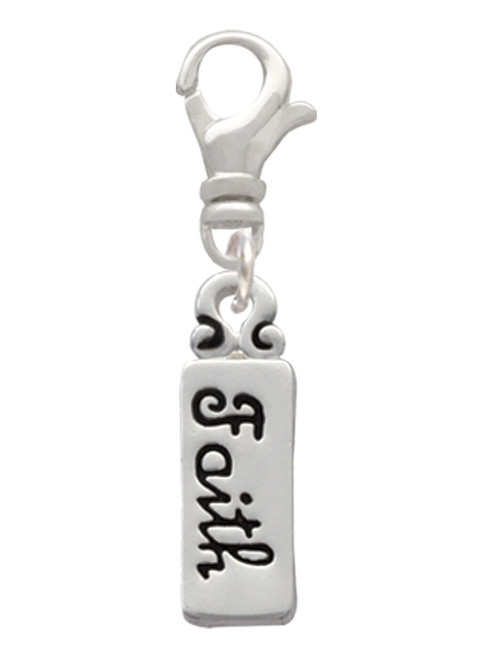 Faith Clip On Charm