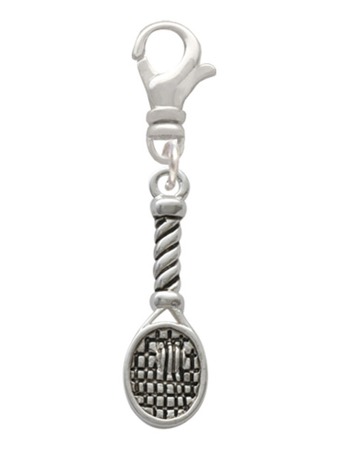 Tennis Racquet Clip On Charm
