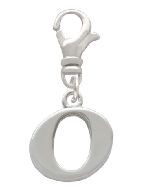 Large Greek Letter - Omicron - Clip On Charm