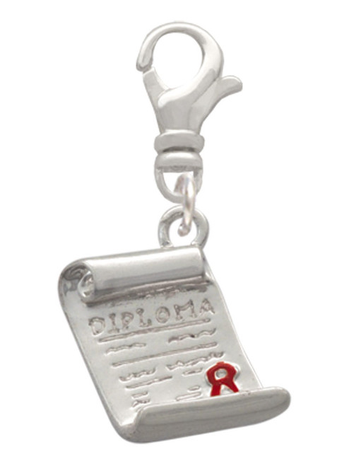 Diploma Clip On Charm