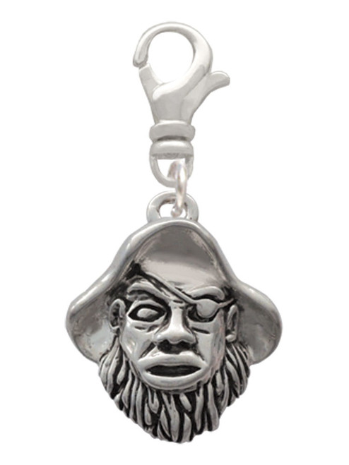 Large Pirate - Mascot Clip On Charm