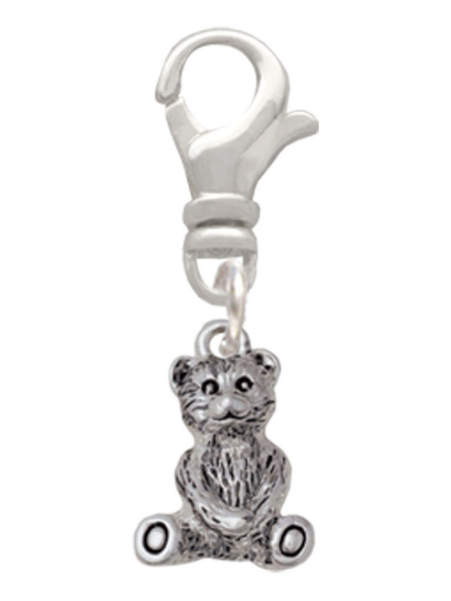 Mini Teddy Bear Clip On Charm
