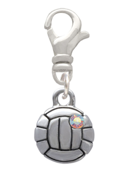Mini Volleyball/Water polo Clip On Charm