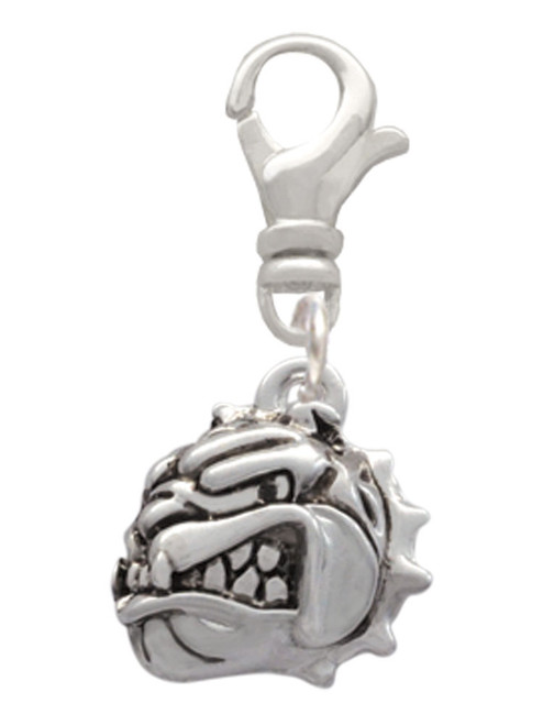 Small Bulldog - Mascot Clip On Charm
