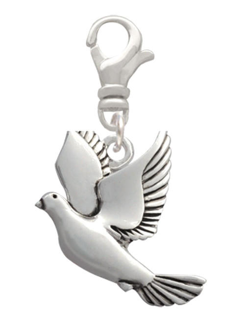 Dove Clip On Charm