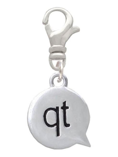 Text Chat - qt - Cutie - Clip On Charm