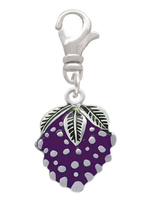 Grapes Clip On Charm