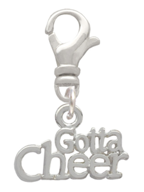 Gotta Cheer Clip On Charm