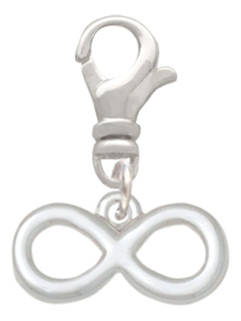 Medium Infinity Sign Clip On Charm