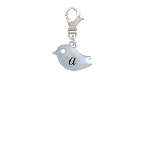 Little Bird Initial - A - Clip On Charm