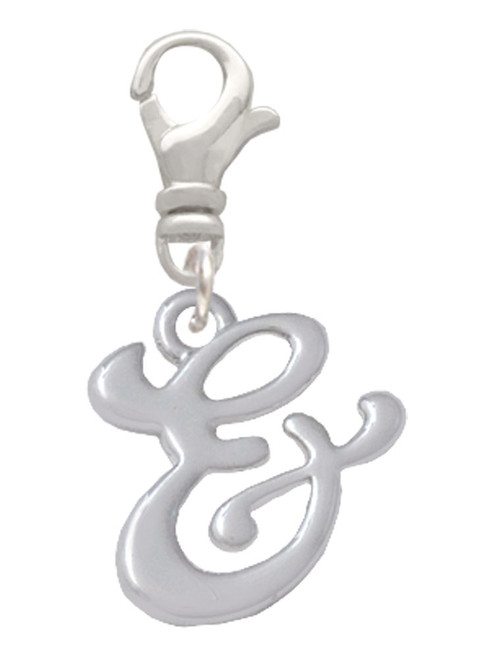 Small Gelato Script Initial - & - Clip On Charm