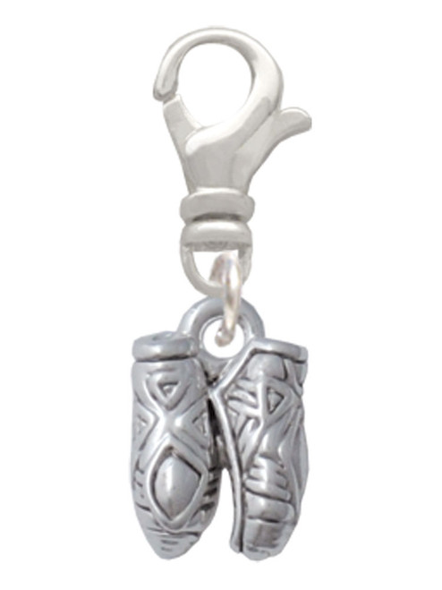 Small Ballet Slippers Clip On Charm