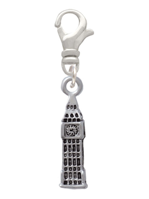 London's Big Ben Clock Tower Clip On Charm