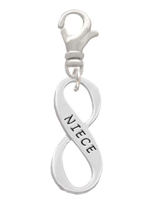 Niece Infinity Sign Clip On Charm