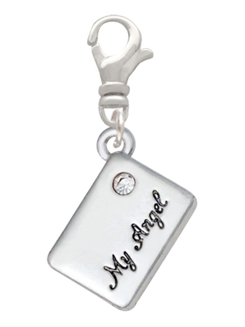 My Angel Envelope Clip On Charm
