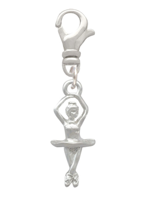 3-D Ballerina Clip On Charm