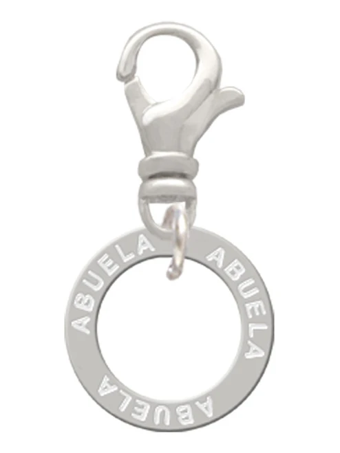 Abuela Eternity Ring Clip On Charm