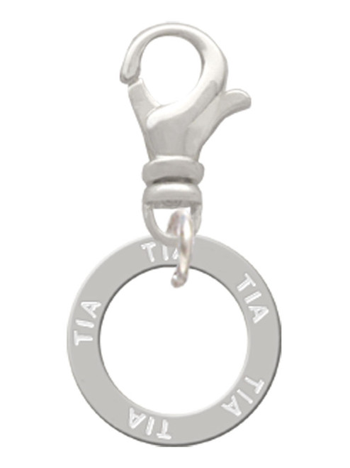 Tia Eternity Ring Clip On Charm