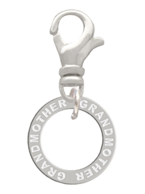 Grandmother Eternity Ring Clip On Charm
