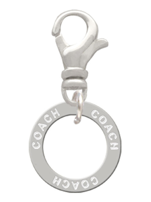 Coach Eternity Ring Clip On Charm