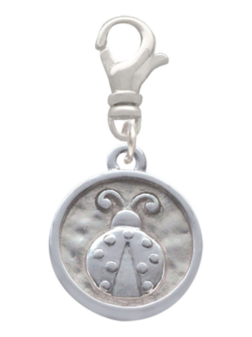 Ladybug - Round Seal Clip On Charm