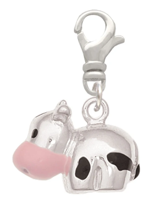Spotted Cow Clip On Charm