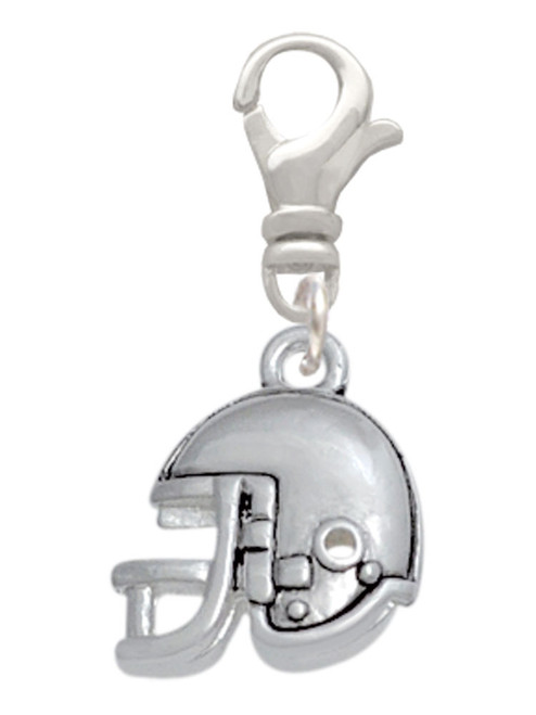 Football Helmet - 2 Sided Clip On Charm