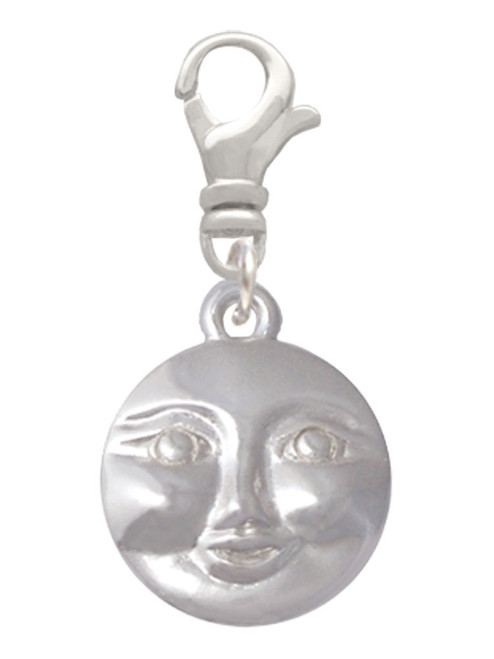 Happy Moon Clip On Charm