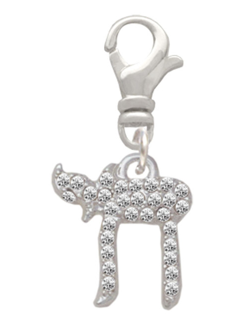 Crystal Chai Clip On Charm