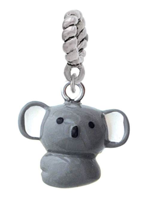 Resin Koala Bear Rope Charm Bead Dangle