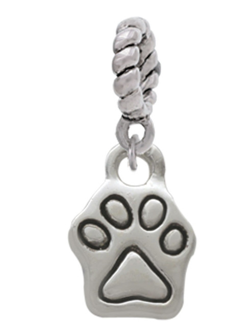 Mini Paw Rope Charm Bead Dangle