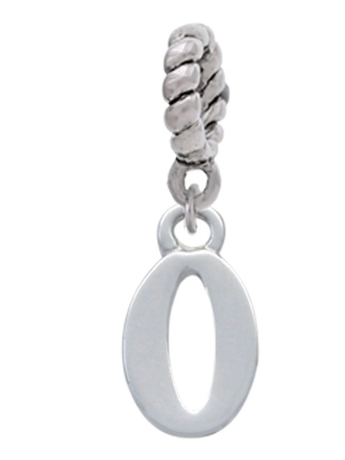 Number - 0 - Rope Charm Bead Dangle