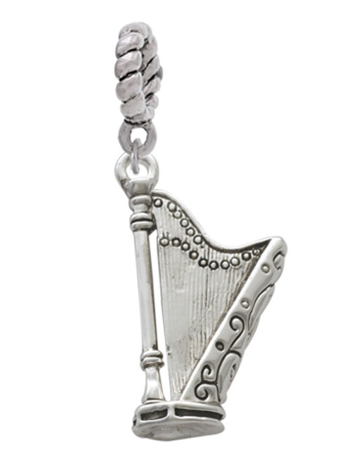 Harp Rope Charm Bead Dangle