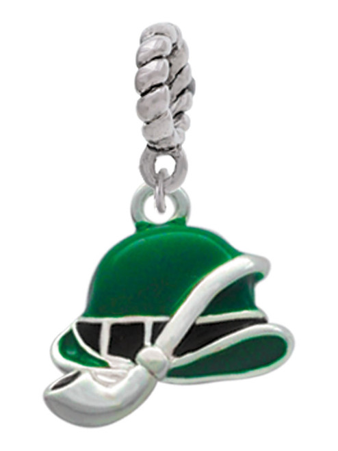 Derby Hat with Pipe Rope Charm Bead Dangle