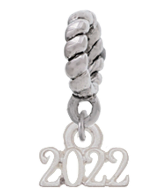Mini Year 2022 Rope Charm Bead Dangle