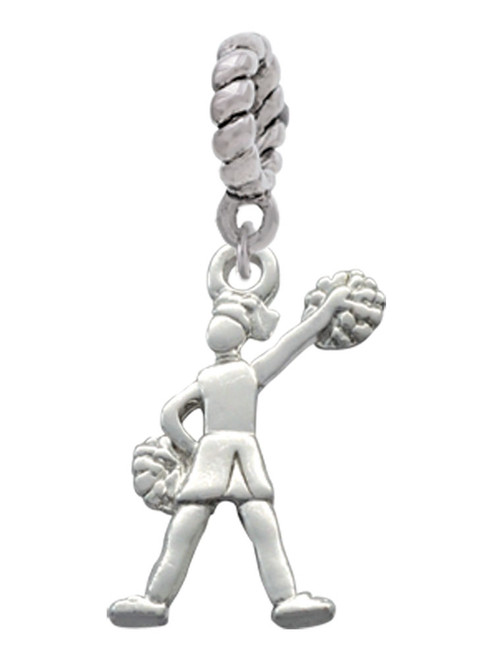 Cheerleader - Standing Rope Charm Bead Dangle